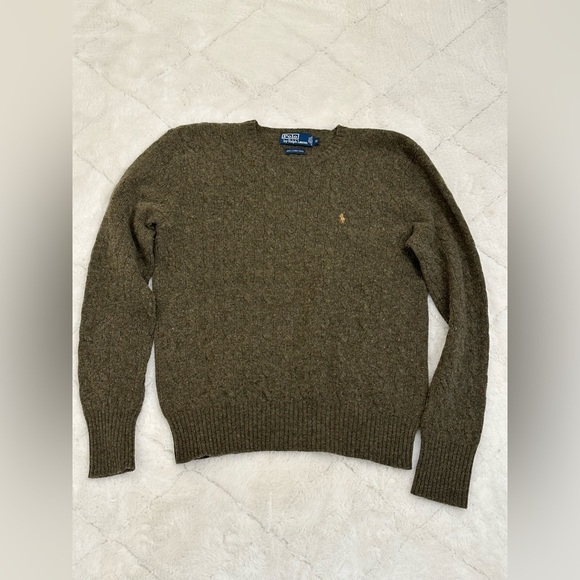 Polo Ralph Lauren Other - Polo Ralph Lauren 100% Lambs Wool Sweater Green Great condition Medium M